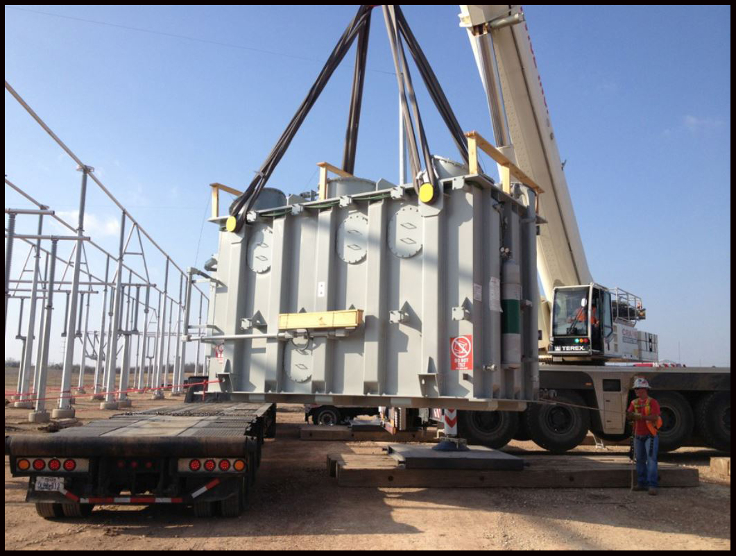Transport & Rigging of Transformers to Sonora, TX and Haskell, TX Transport & Rigging of Transformers to Sonora, TX and Haskell, TX