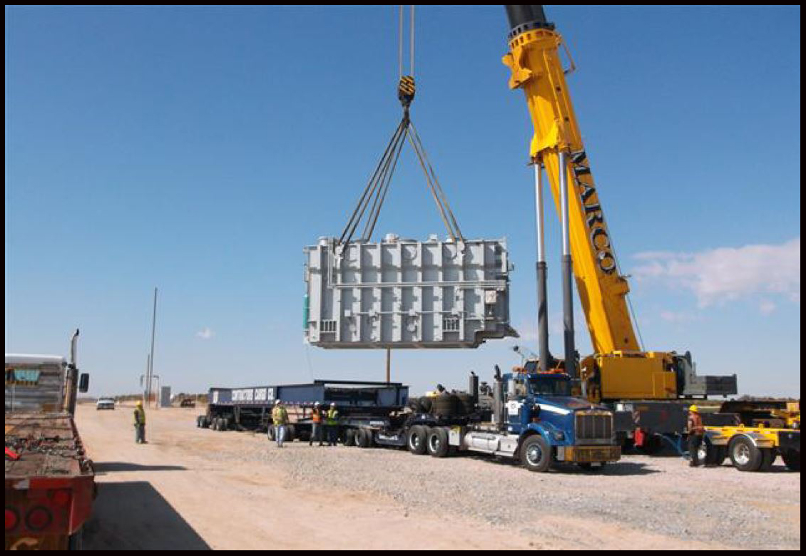Transport & Rigging of Transformer to Coolidge, AZ Transport & Rigging of Transformer to Coolidge, AZ