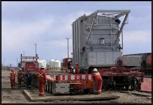 Transport of Transformer from North Battleford, SK Transport of Transformer from North Battleford, SK