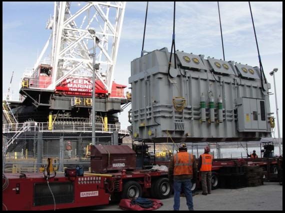 Transport & Rigging of Transformer to Buchanan, NY Transport & Rigging of Transformer to Buchanan, NY