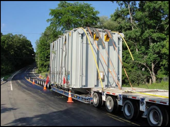 Transport & Rigging of Transformer to Elmira, NY Transport & Rigging of Transformer to Elmira, NY
