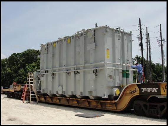 Transport & Rigging of Transformer to Crystal River, FL Transport & Rigging of Transformer to Crystal River, FL