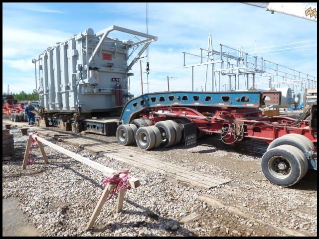 Transport & Rigging of Transformer to Fort McMurray, AB Transport & Rigging of Transformer to Fort McMurray, AB