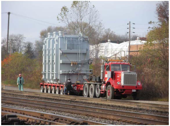 Transport & Rigging of Transformer to Elrama, PA Transport & Rigging of Transformer to Elrama, PA