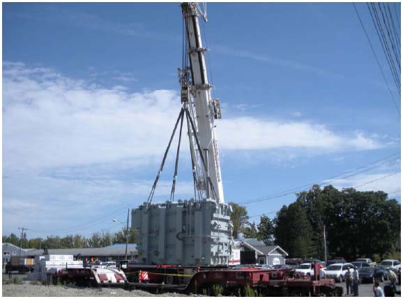 Transport & Rigging of Transformer to Pittsford, NY Transport & Rigging of Transformer to Pittsford, NY