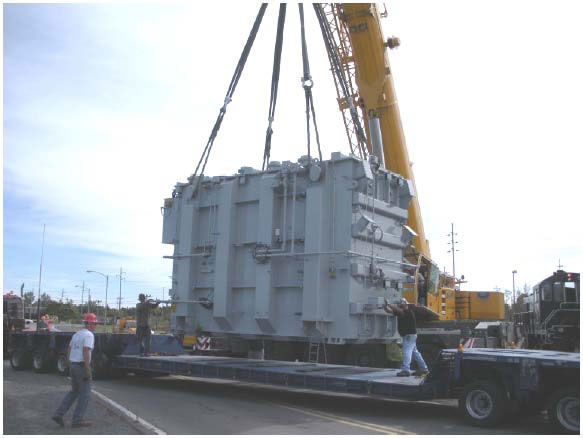 Transport & Rigging of Transformer to Webster, NY Transport & Rigging of Transformer to Webster, NY