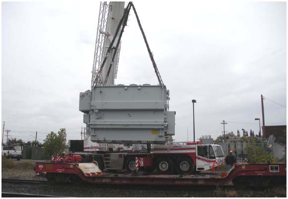 Transport & Rigging of Transformer to Rochester, NY Transport & Rigging of Transformer to Rochester, NY