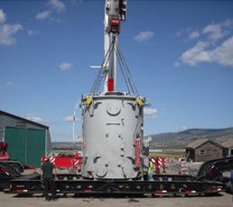 Transport & Rigging of Transformer to Malin, OR Transport & Rigging of Transformer to Malin, OR