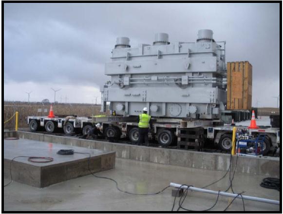 Transport & Rigging of Transformer to Fowler, IN Transport & Rigging of Transformer to Fowler, IN