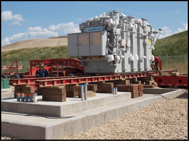 Transport & Rigging of Transformer to Tucaman, AB Transport & Rigging of Transformer to Tucaman, AB