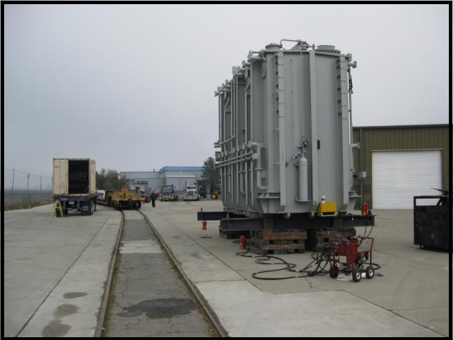Transport & Rigging of Transformer to Birds Landing, PA Transport & Rigging of Transformer to Birds Landing, PA
