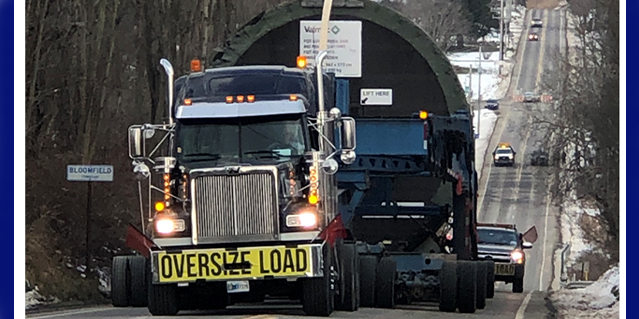 B-11137 Yankee Dryer Super Move from Erie to Loch Haven, PA 12.9.19 B-11137 Yankee Dryer Super Move from Erie to Loch Haven, PA 12.9.19