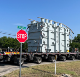 Transformer equipment move