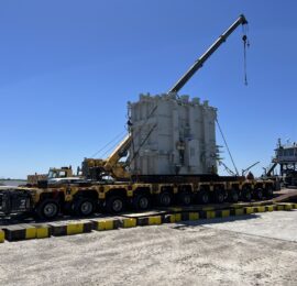 Transformer equipment move